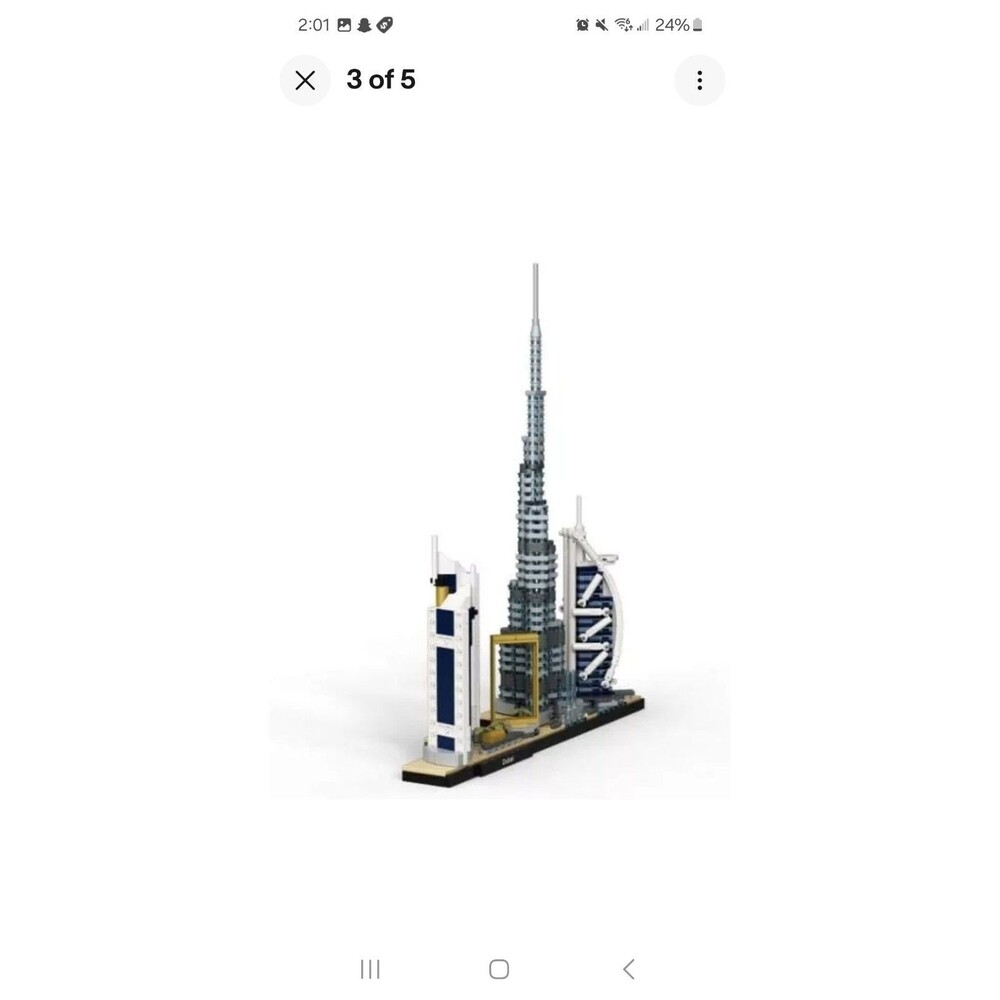 🔥LEGO 21052 Architecture Dubai Skyline Set *RETIRED* New Sealed FR🔥 - Picture 4 of 6
